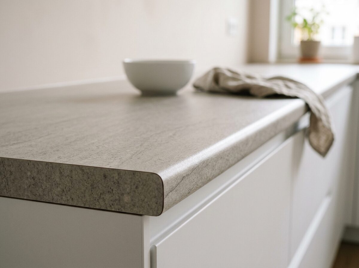 Blat laminowany z zaokrągloną krawędzią
